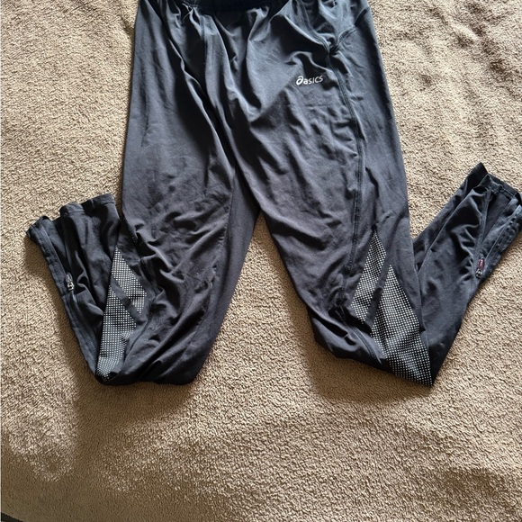 Asics Jet Black Sportswear Pants - Picture 1 of 3